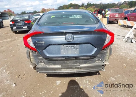 2020 Honda Civic Lx из США, поврежденный, VIN 2HGFC2F65LH599682